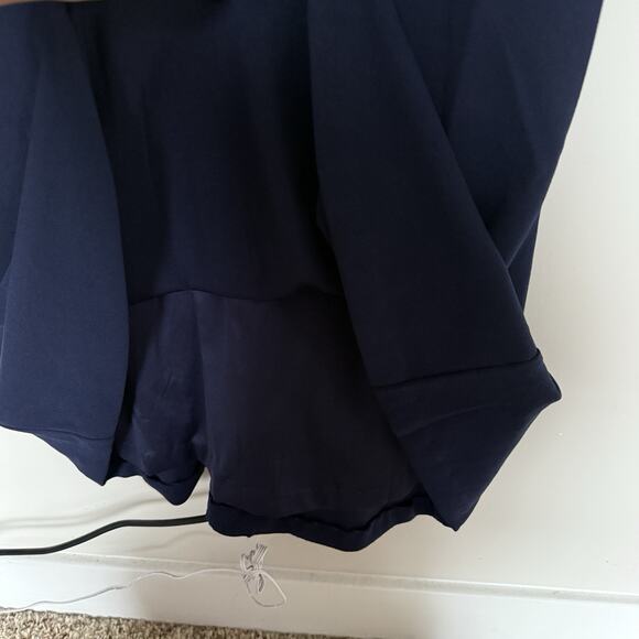 Lulu's Melora Sleeveless Maxi Dress XL Navy Blue Wedding Event Bridesmaid Party - Picture 10 of 13